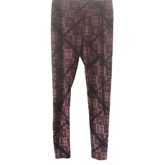 Luluroe One size one size fits all brown leggings women’s - Picture 4 of 10
